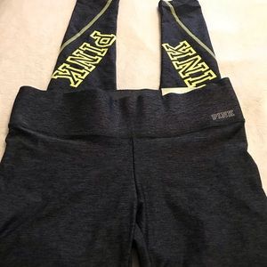 Pink Ultimate Yoga Gray & Neon Yellow